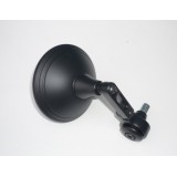 ZRCÁTKO PRAVÉ - ČERNÉ - (NOVĚJŠÍ VERZE) - JAWA 350 CL PÉRÁK, BOBBER